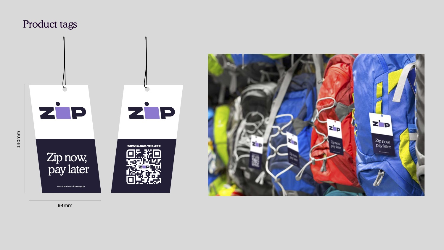 zip product tags nz