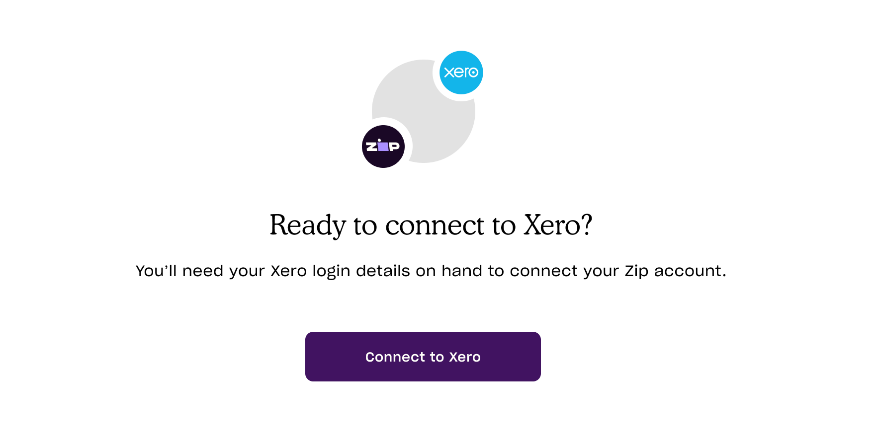 xero connect account